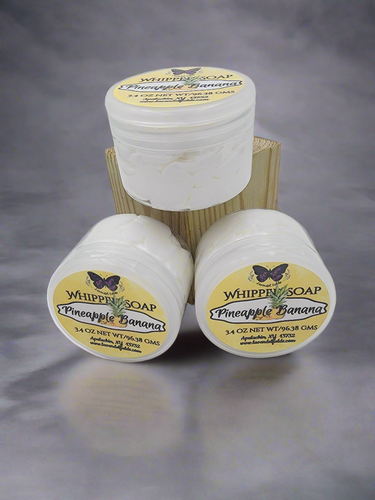 Pineapple Banana Whipped Soap